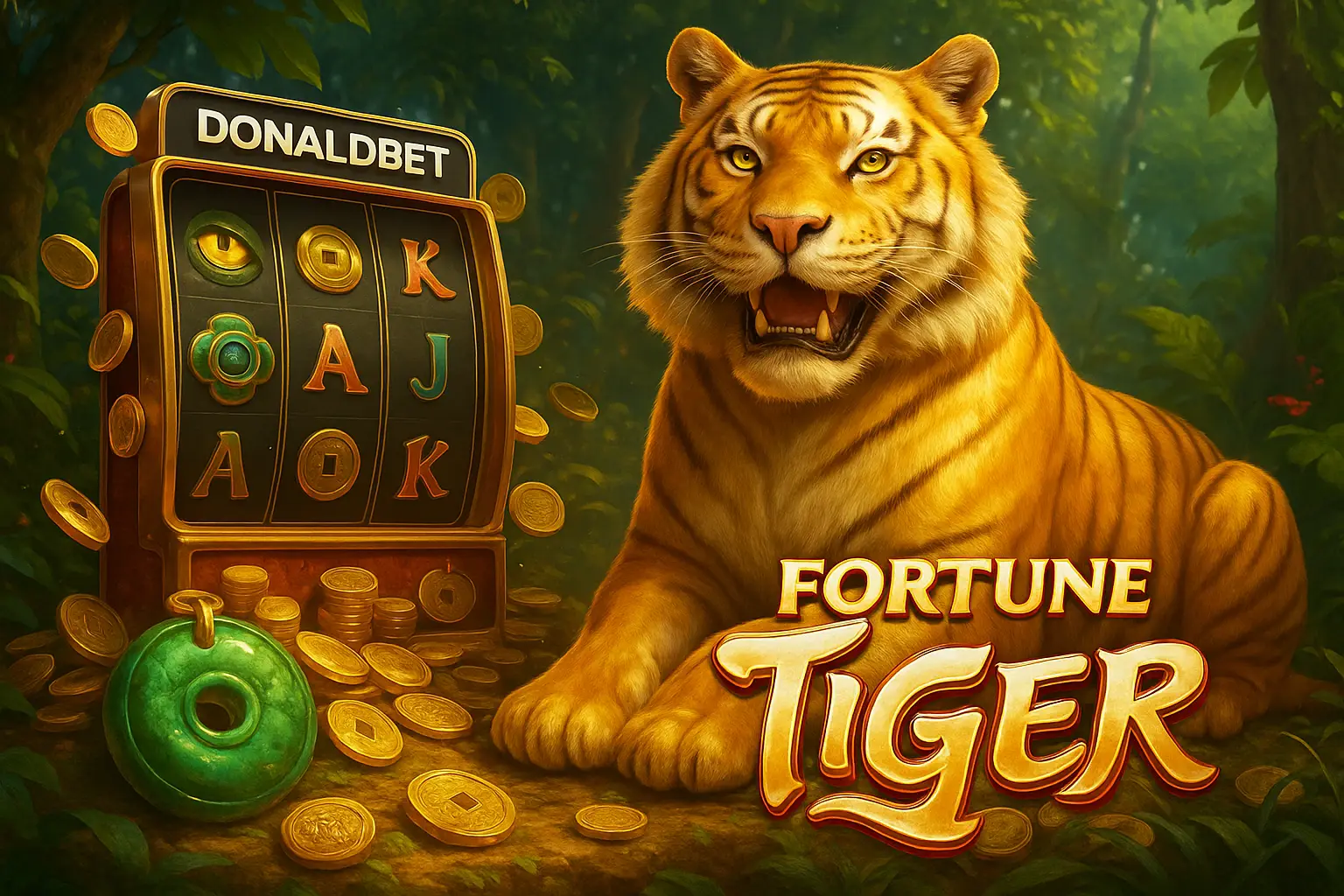 Fortune Tiger é um jogo imperdível no DONALDBET Casino
