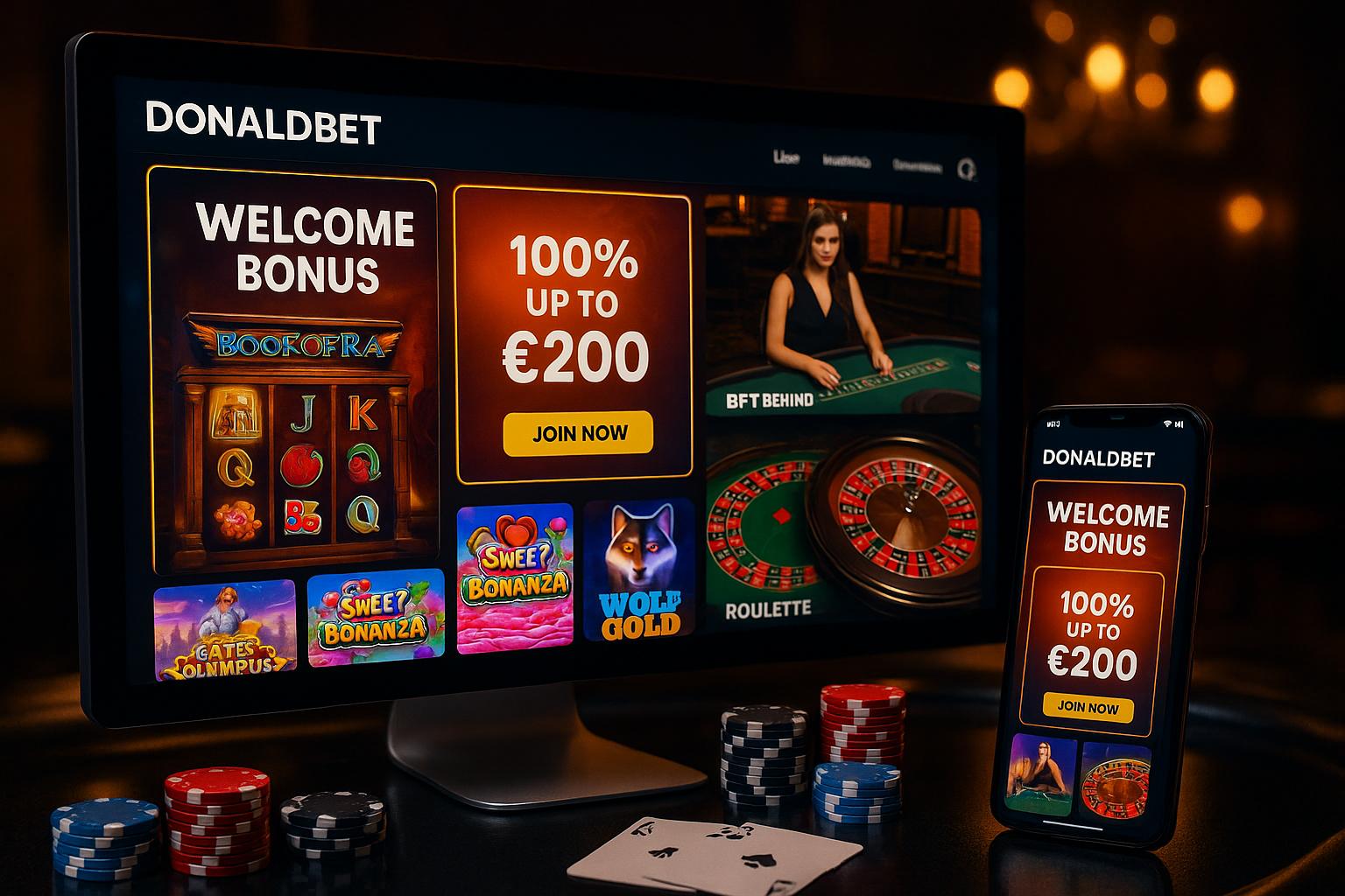 
                                Cassino Online DONALDBET
                                