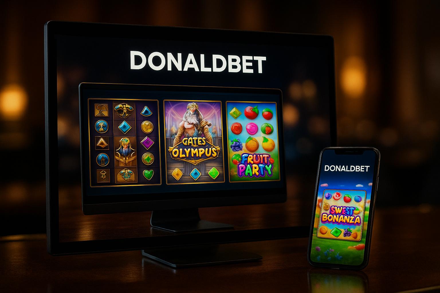 Jogos de Slot no Casino Online DONALDBET
